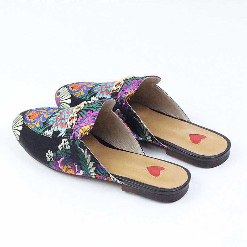 Mariam Embroidered Mules newgew