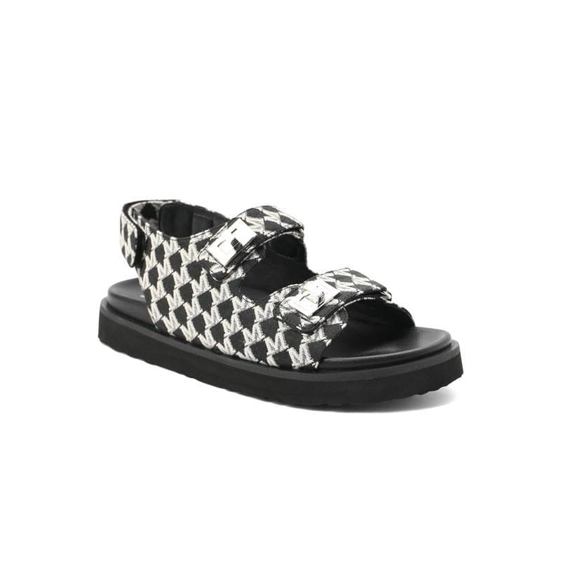 Checkerboard Strappy Sandals Newgew