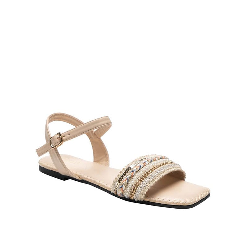 Versatile Square Head Flat Sandals Newgew