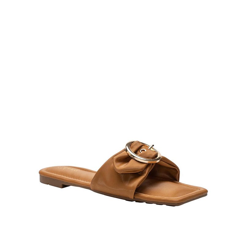 Square Toe Flat Sandals Newgew