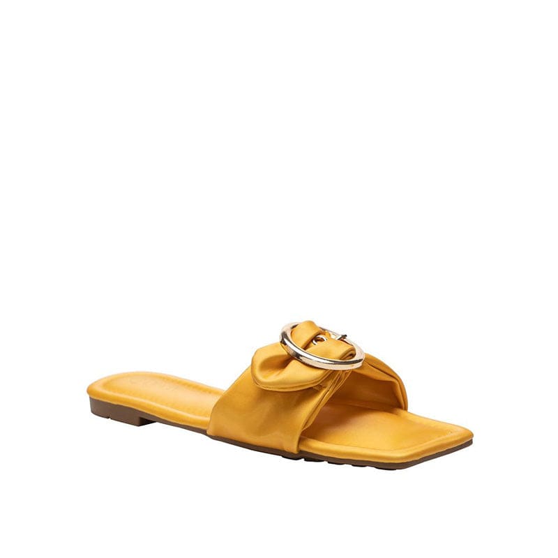 Square Toe Flat Sandals Newgew