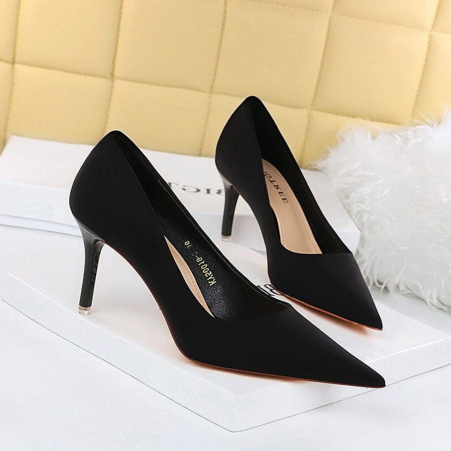 Point Toe Heel Pumps Newgew