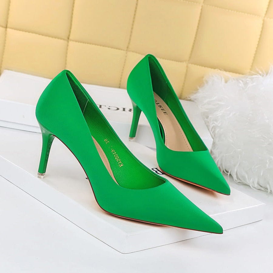 Point Toe Heel Pumps Newgew