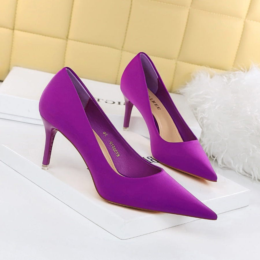 Point Toe Heel Pumps Newgew