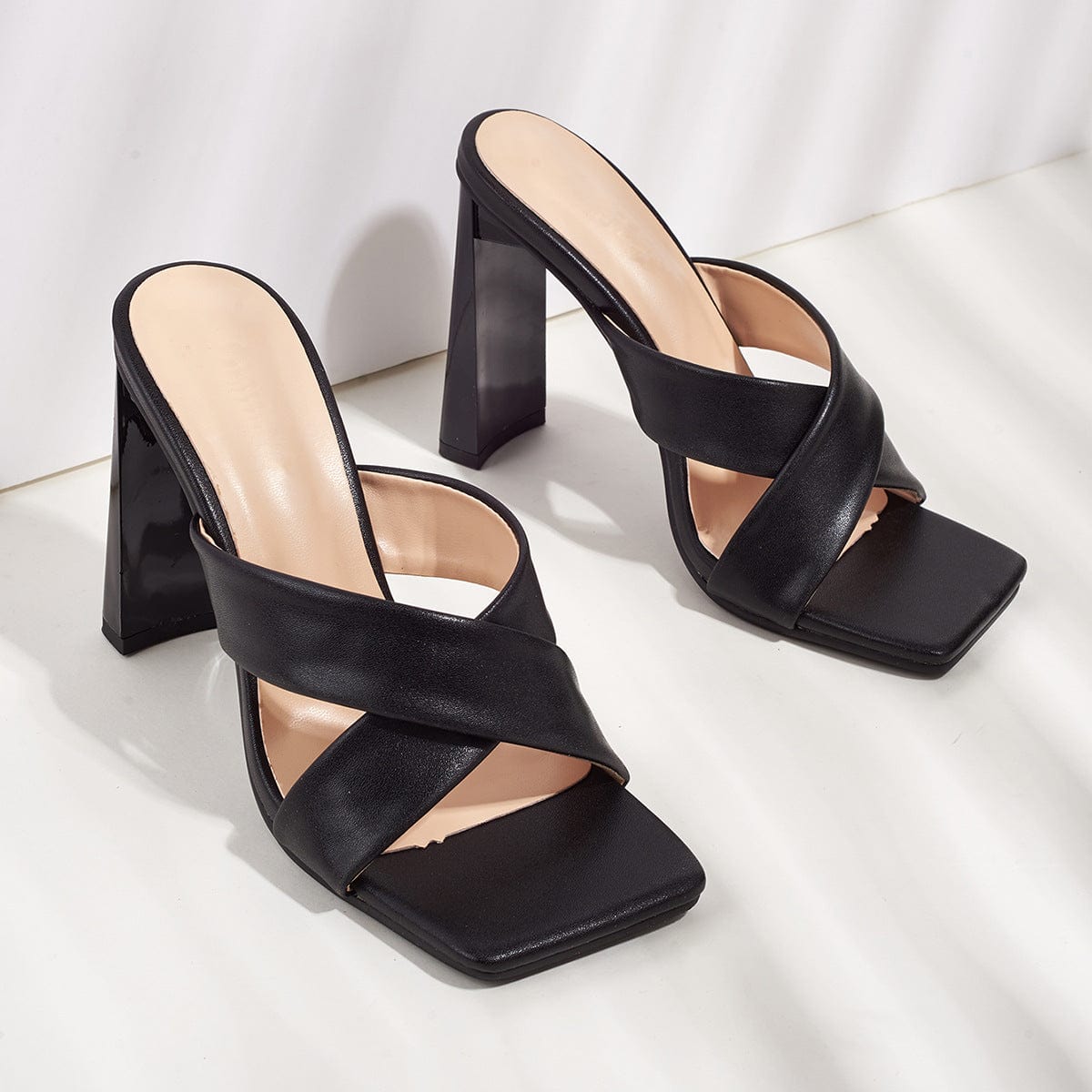 Block Heeled Sandals Newgew