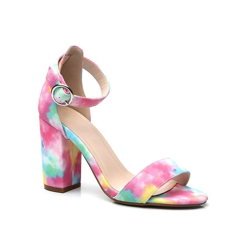 Ankle Strap Heeled Sandals Newgew