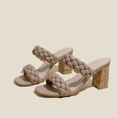 Block Heeled Sandals Newgew