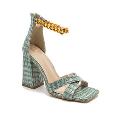 Block Heeled Sandals Newgew