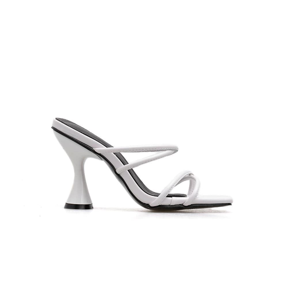 Minimalist Stiletto Heeled Mule Sandals Newgew