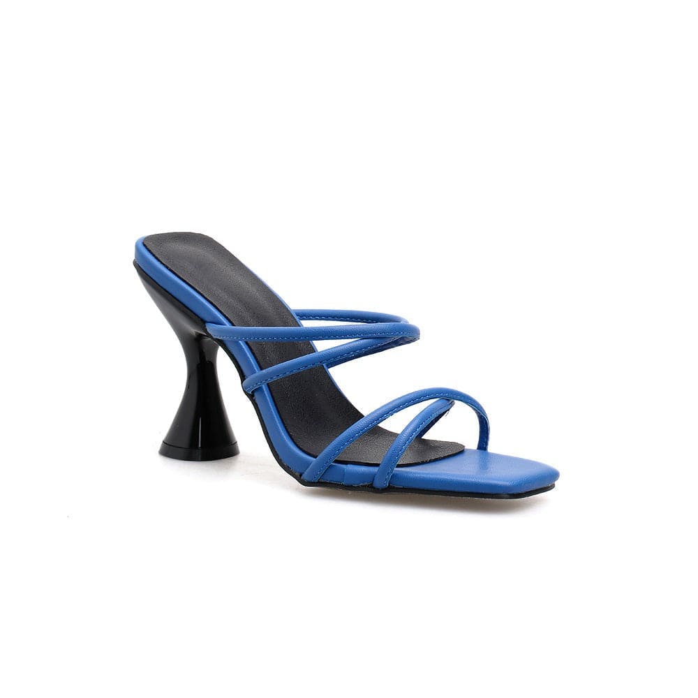 Minimalist Stiletto Heeled Mule Sandals Newgew