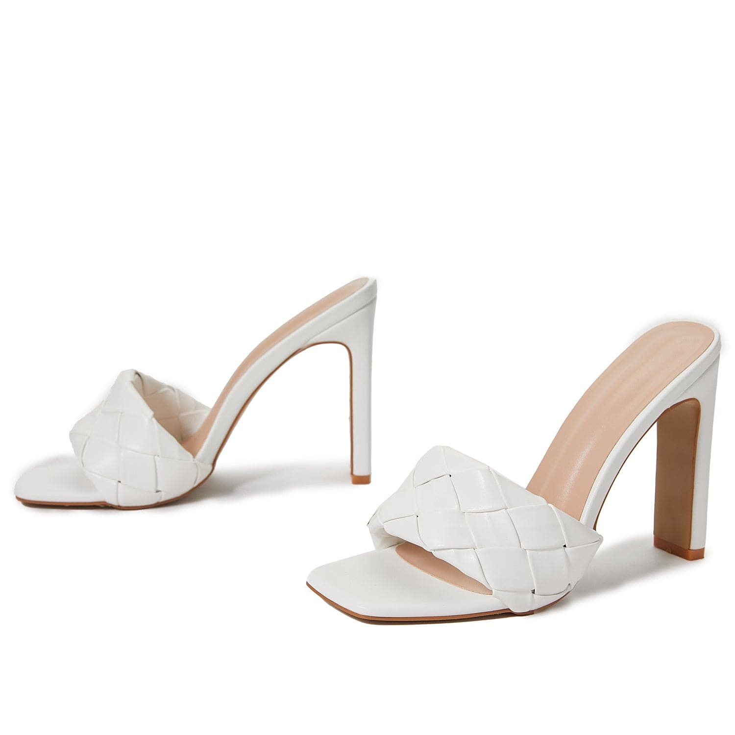 Minimalist Stiletto Heeled Mule Sandals Newgew