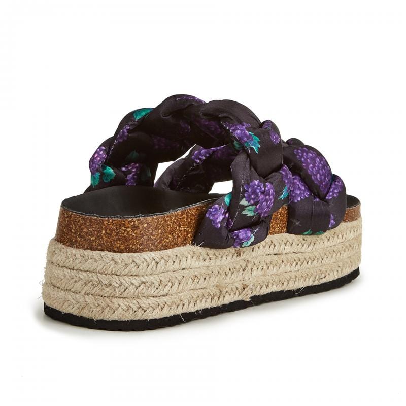 Braided Design Wedge Sandals Newgew