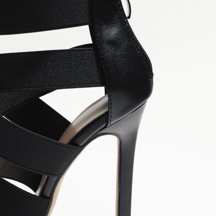 Strappy Heeled Sandals Newgew