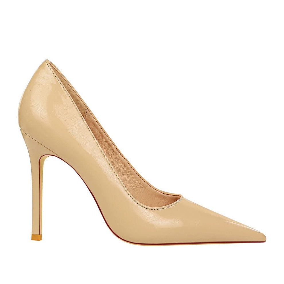 Point Toe Stiletto Heeled Pumps Newgew