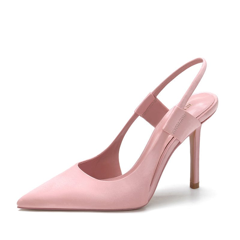 Pointed Toe Heeled Pumps Newgew