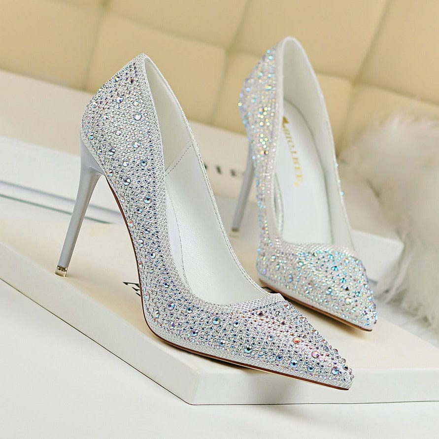 High Heeled Shallow Mouth Pumps Newgew