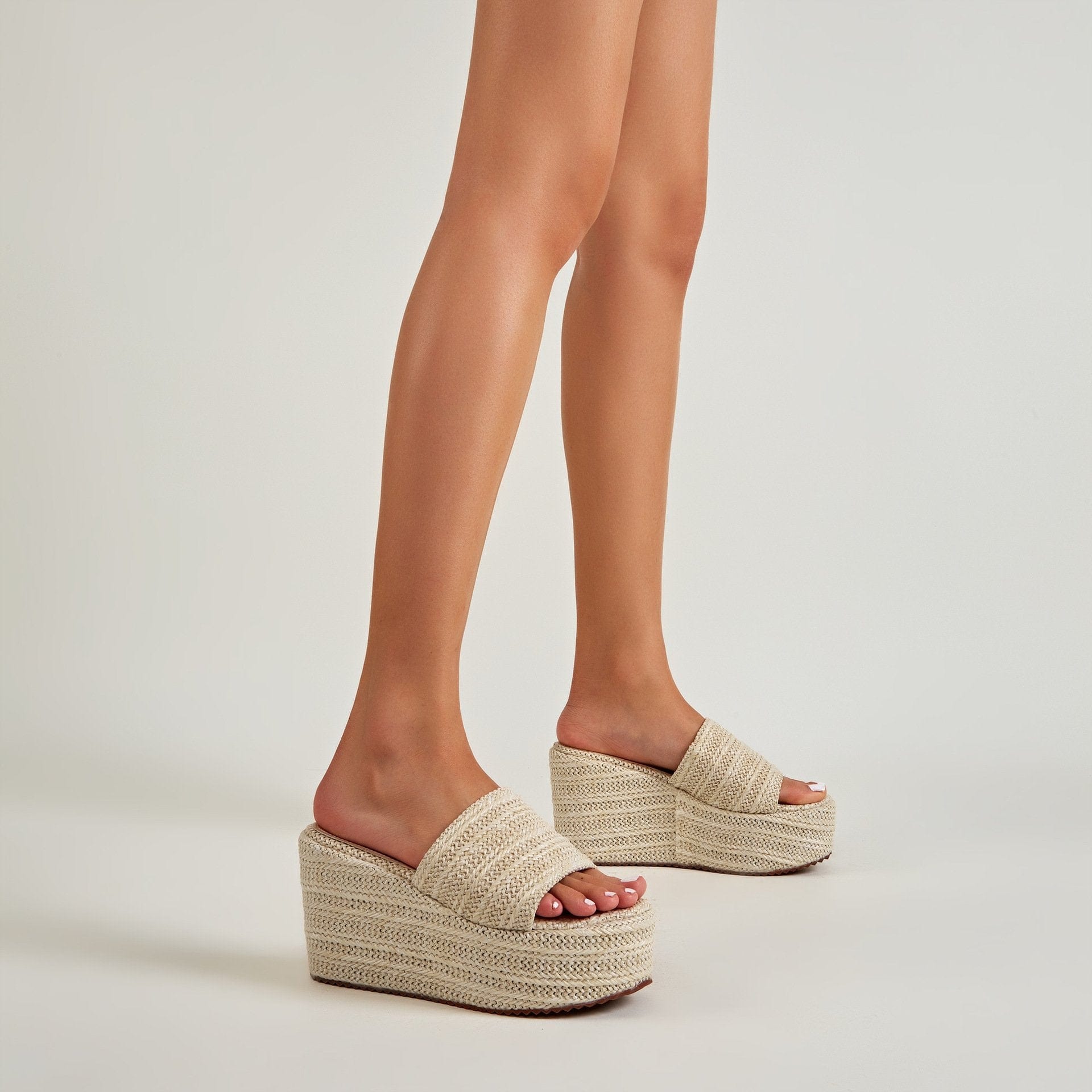 Woven Wedge Sandals Newgew