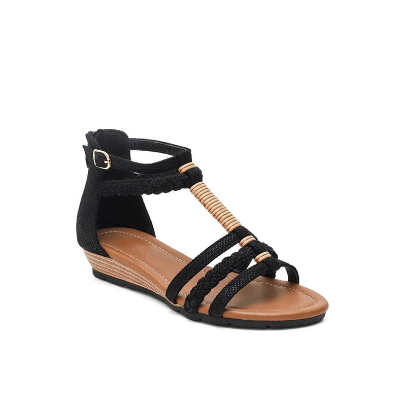 Strappy Gladiator Wedge Sandals Newgew