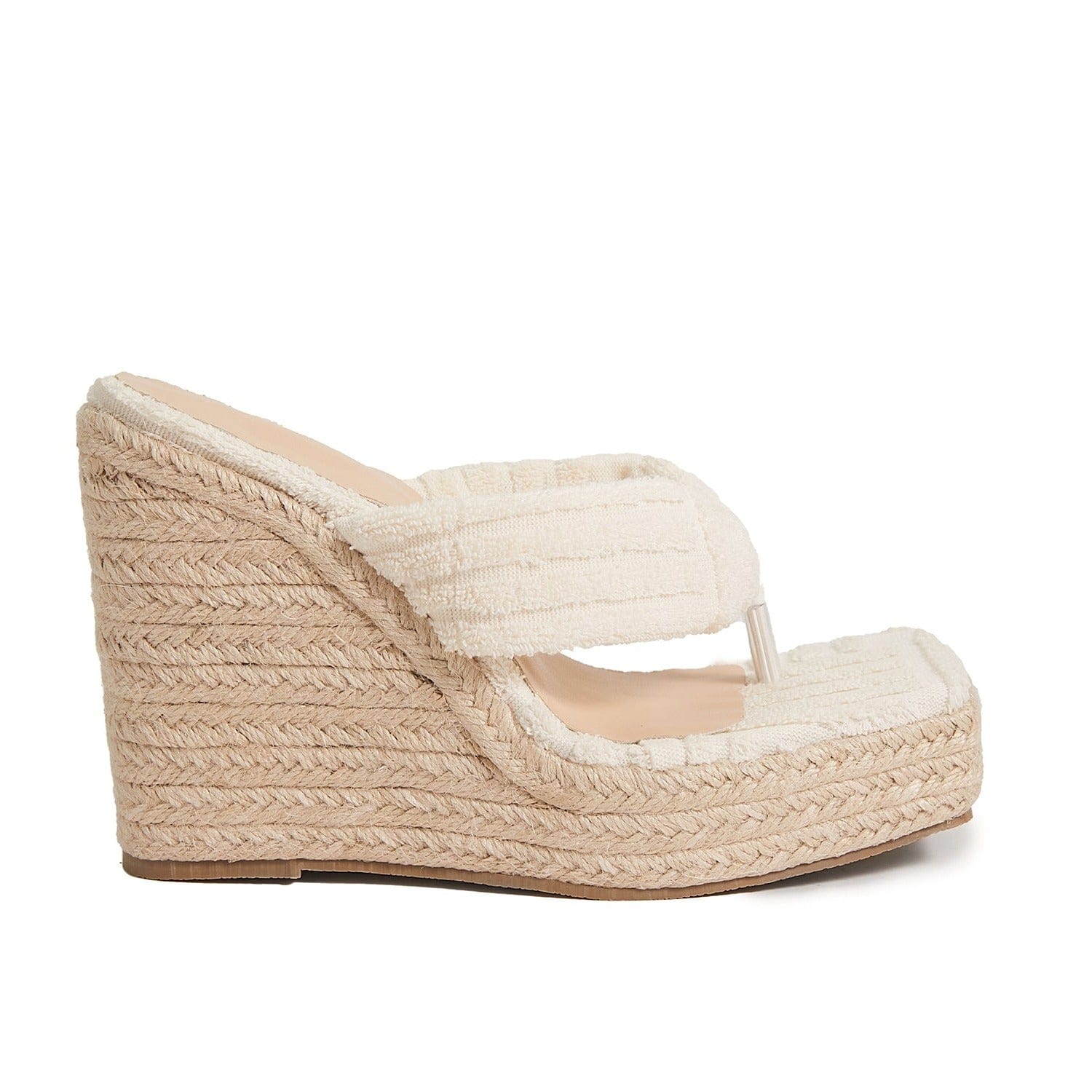 Espadrille Wedge Thong Sandals Newgew