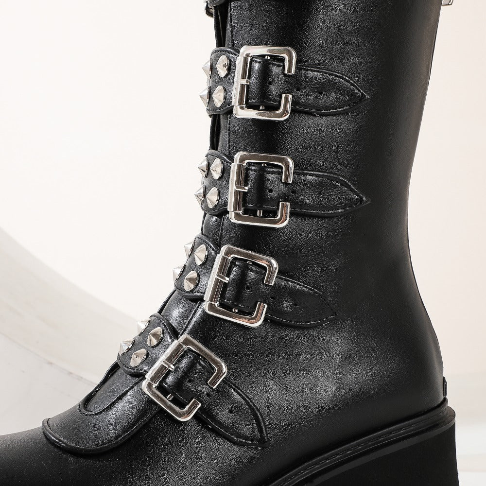 Thor Platform Punk Boots Newgew