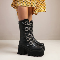 Thor Platform Punk Boots Newgew