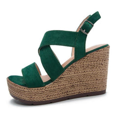 Ankle Strap Espadrille Wedge Sandals Newgew