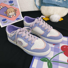 Flower Decor Cute Sneakers Newgew