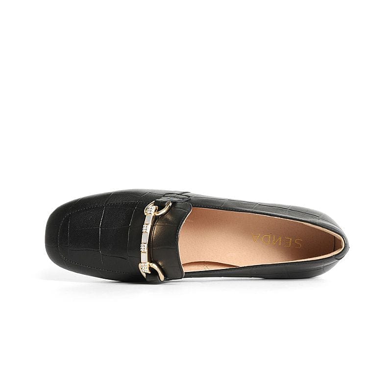 Simple Temperament Loafers Newgew