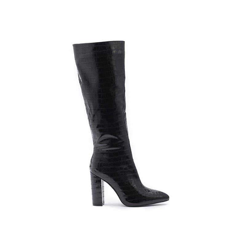 Pointed Heeled Boots Newgew