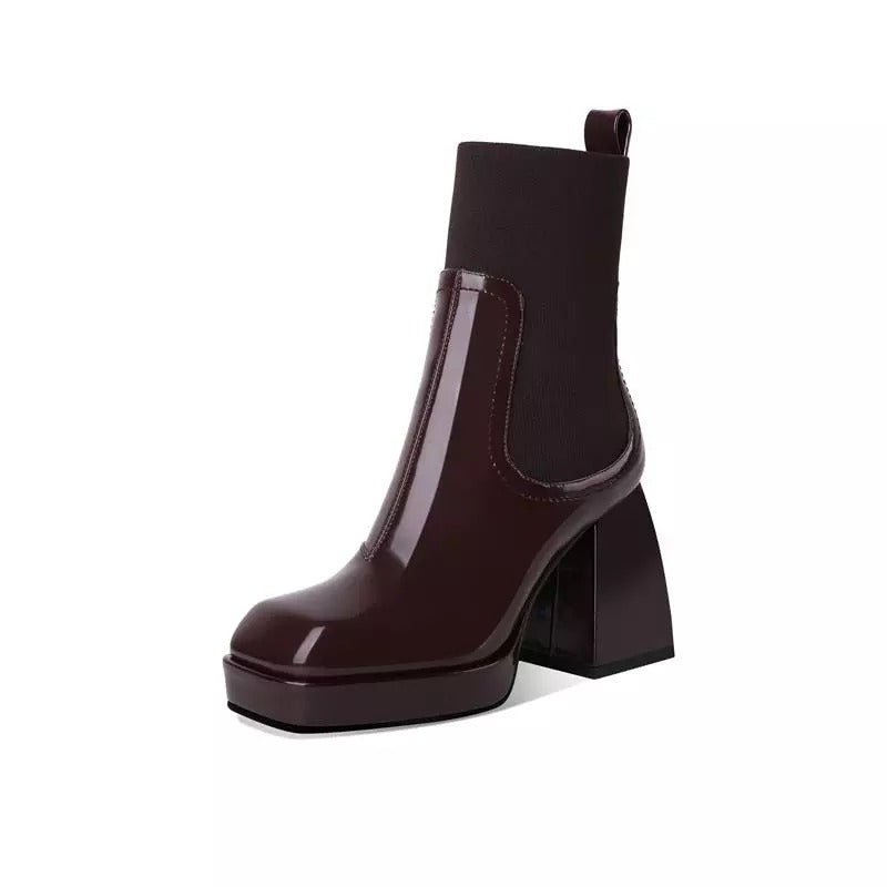 Toby Chunky Heel Chelsea Boots Newgew