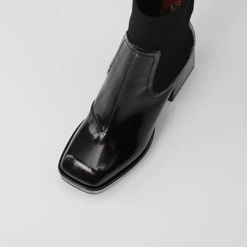 Toby Chunky Heel Chelsea Boots Newgew