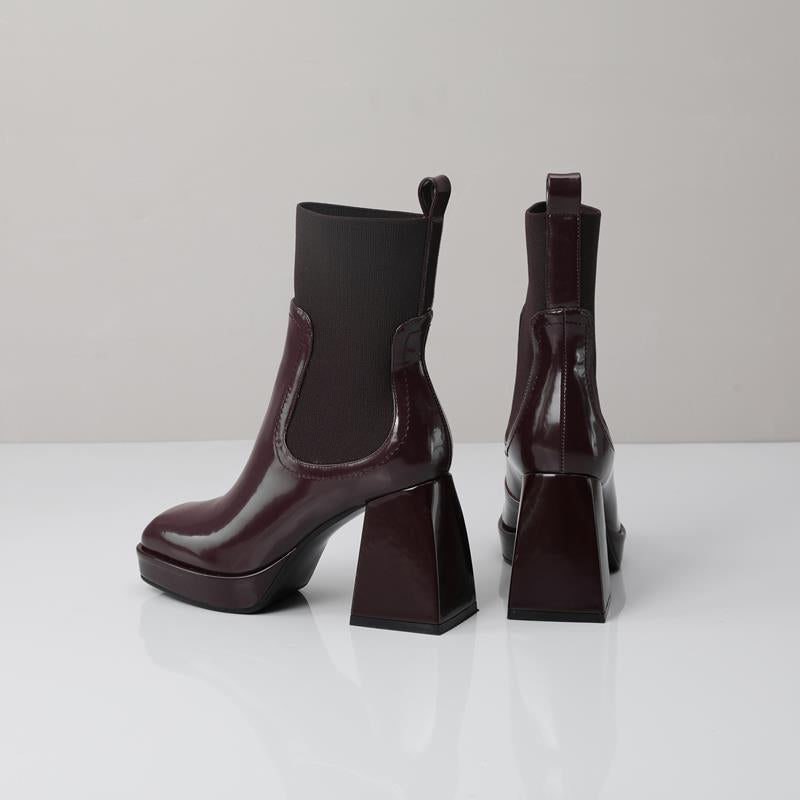 Toby Chunky Heel Chelsea Boots Newgew