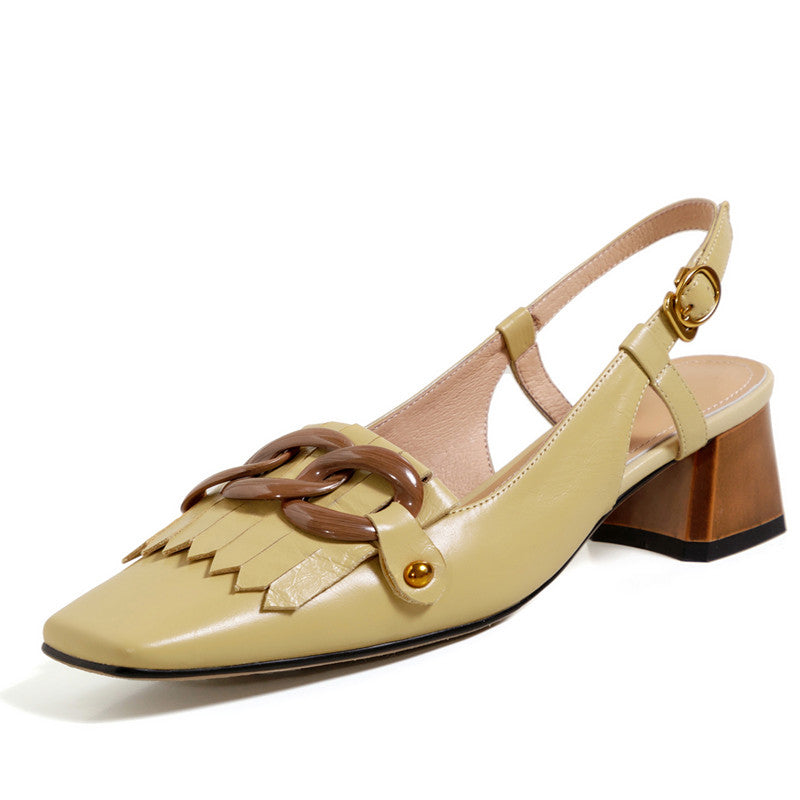 Briley Low Heel Slingback Pumps Newgew