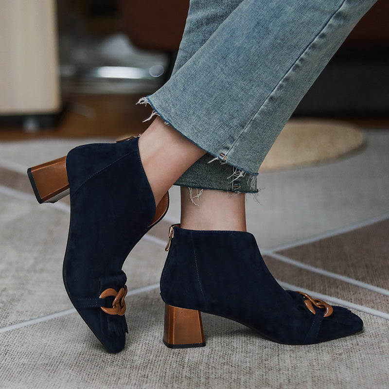 Janice Handmade Ankle Boots newgew