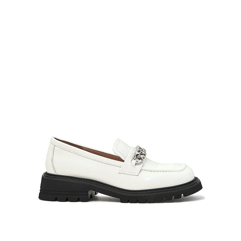 Square And All-Match Loafers Newgew