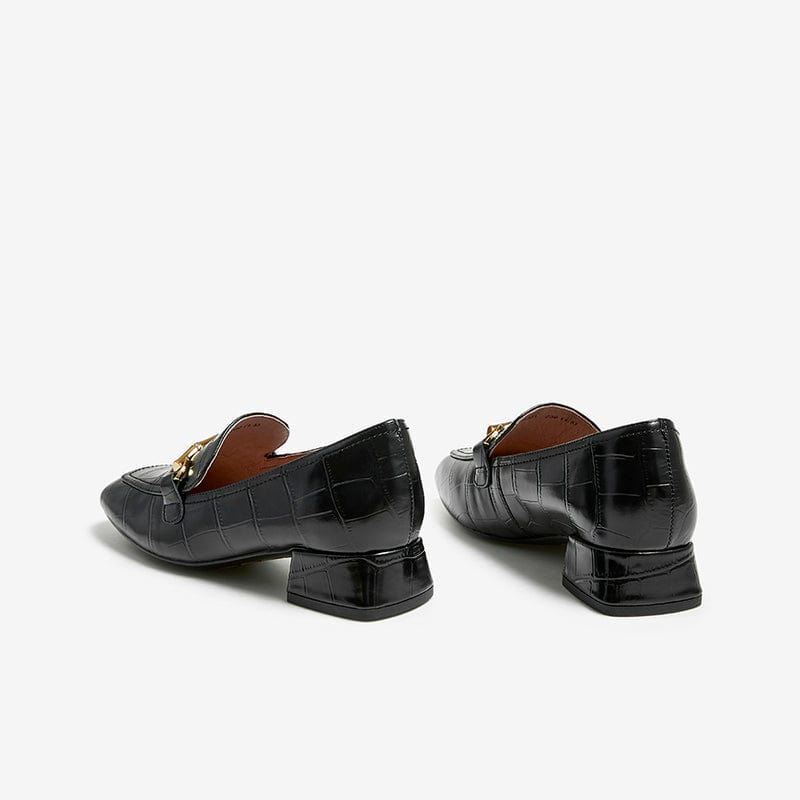 Square With Square Head Loafers Newgew