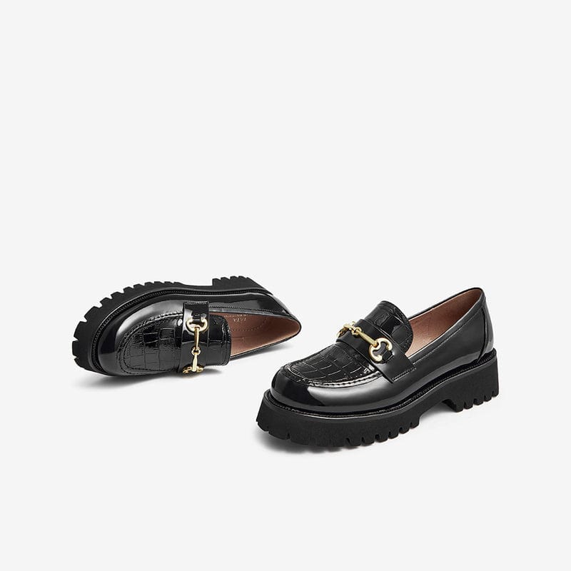 Thick Bottom All Match Loafers Newgew