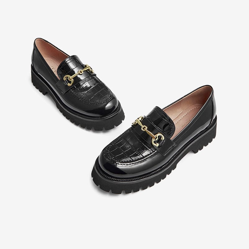 Thick Bottom All Match Loafers Newgew