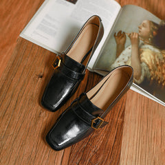 Indie High Heeled Loafers Black Newgew