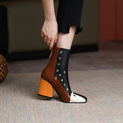 Fiza Studded Ankle Boots Newgew