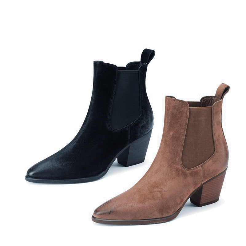 Havyn Heeled Chelsea Boots Brown Newgew