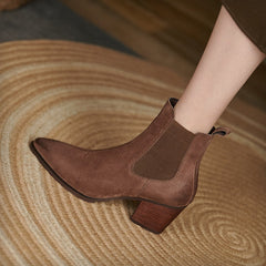 Havyn Heeled Chelsea Boots Brown Newgew