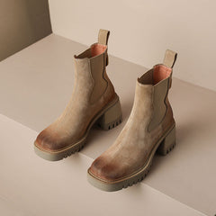 Hana Tan Platform Chelsea Boots Newgew