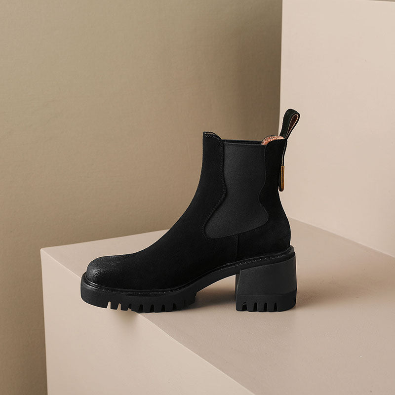 Hana Tan Platform Chelsea Boots Newgew