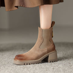 Hana Tan Platform Chelsea Boots Newgew